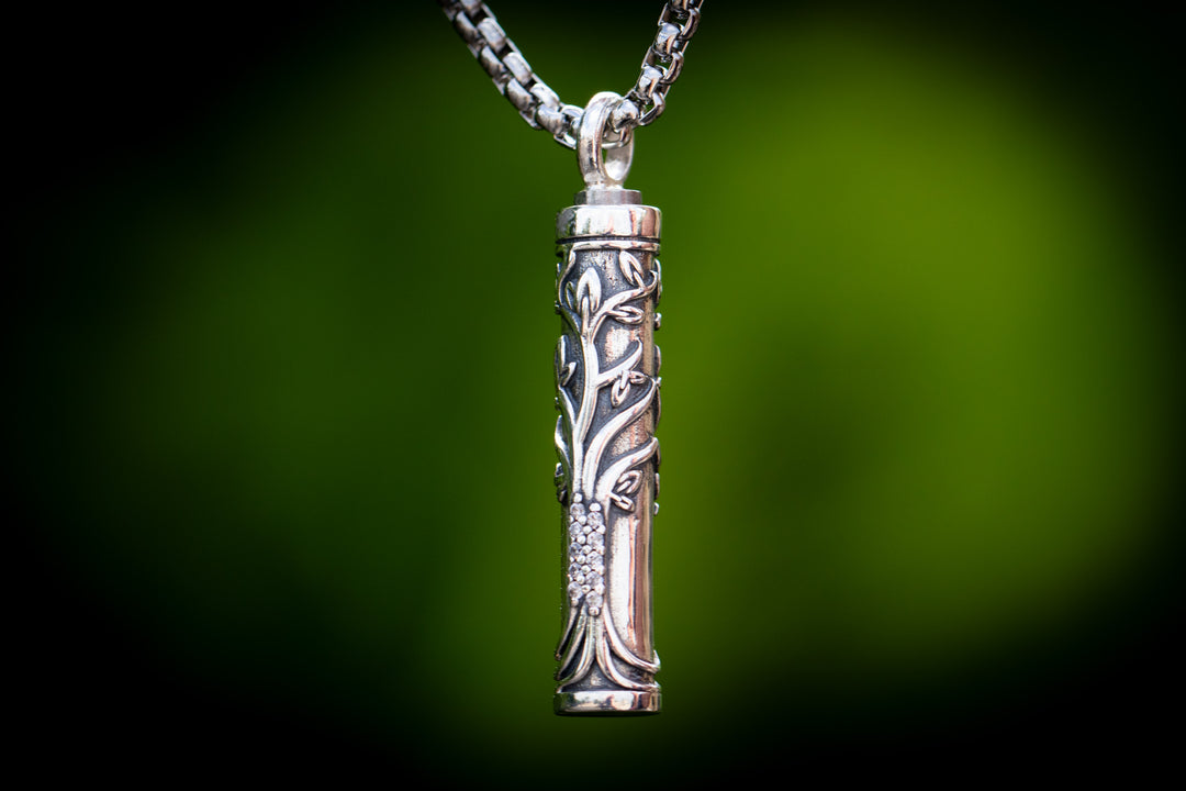 cremation pendant tree of life