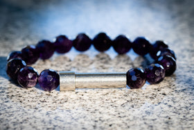 cremation bracelet for fur or ash