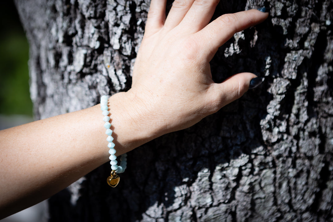 aquamarine bracelet