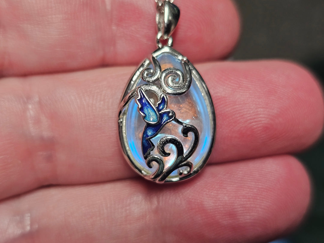enchanted hummingbird necklace