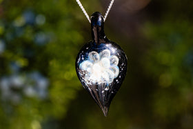 ghost flower drop with cremation ash