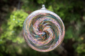 glass suncatcher disc