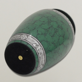 Green Fire Urn