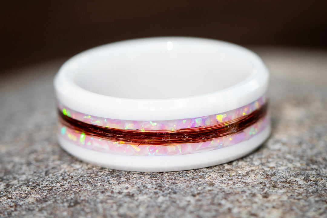 ring with hair