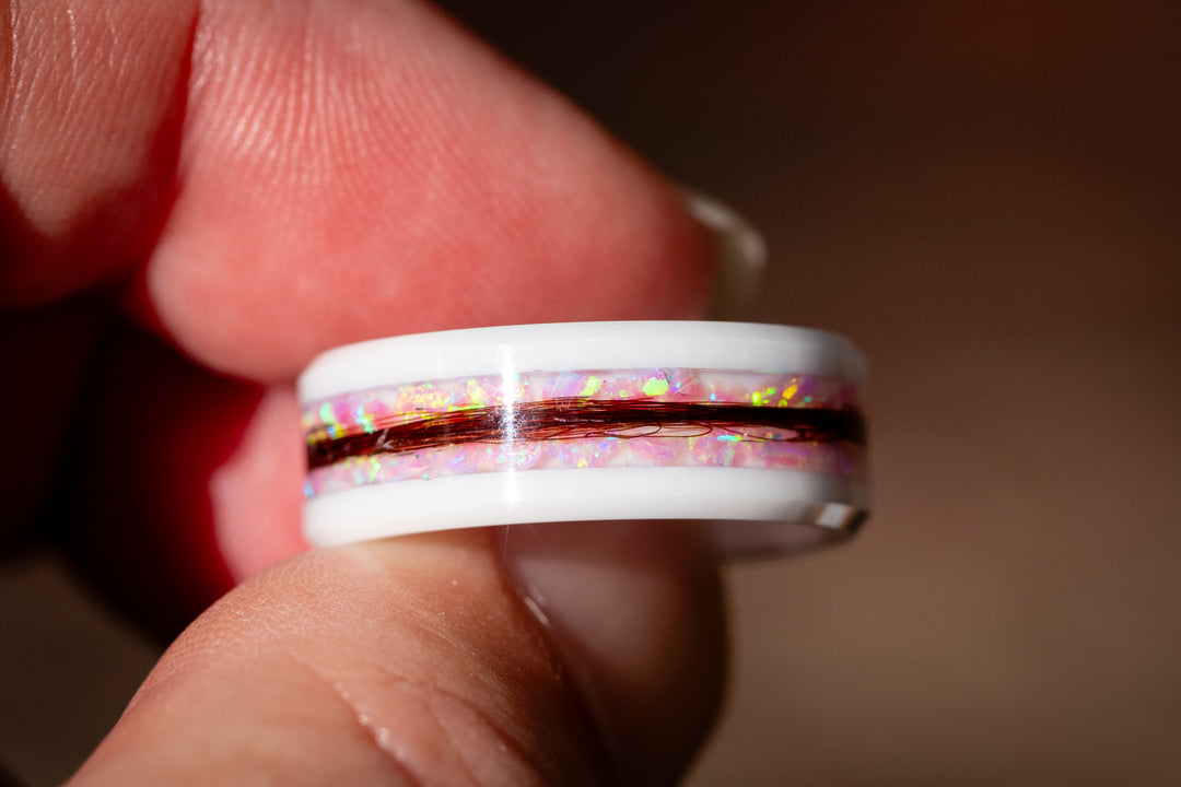 ring with hair