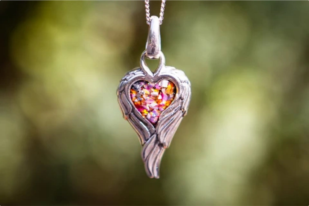 angel wing pendant