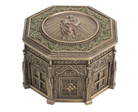 Octagonal Madonna Memorial Keepsake Urn