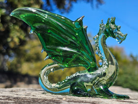 memorial glass dragon