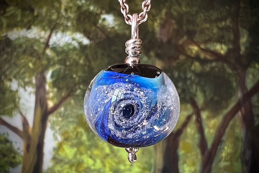 cosmic swirl pendant