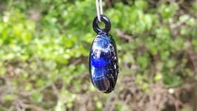 Night Sky Tree of Life Pendant with Ash