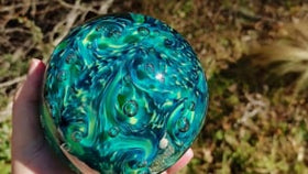 Dichroic Splash Orbs