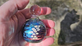 Fancy Glass Keepsake Urns for Cremation Ash