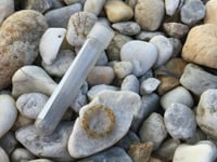 Yellow Flower Ring with Cremains