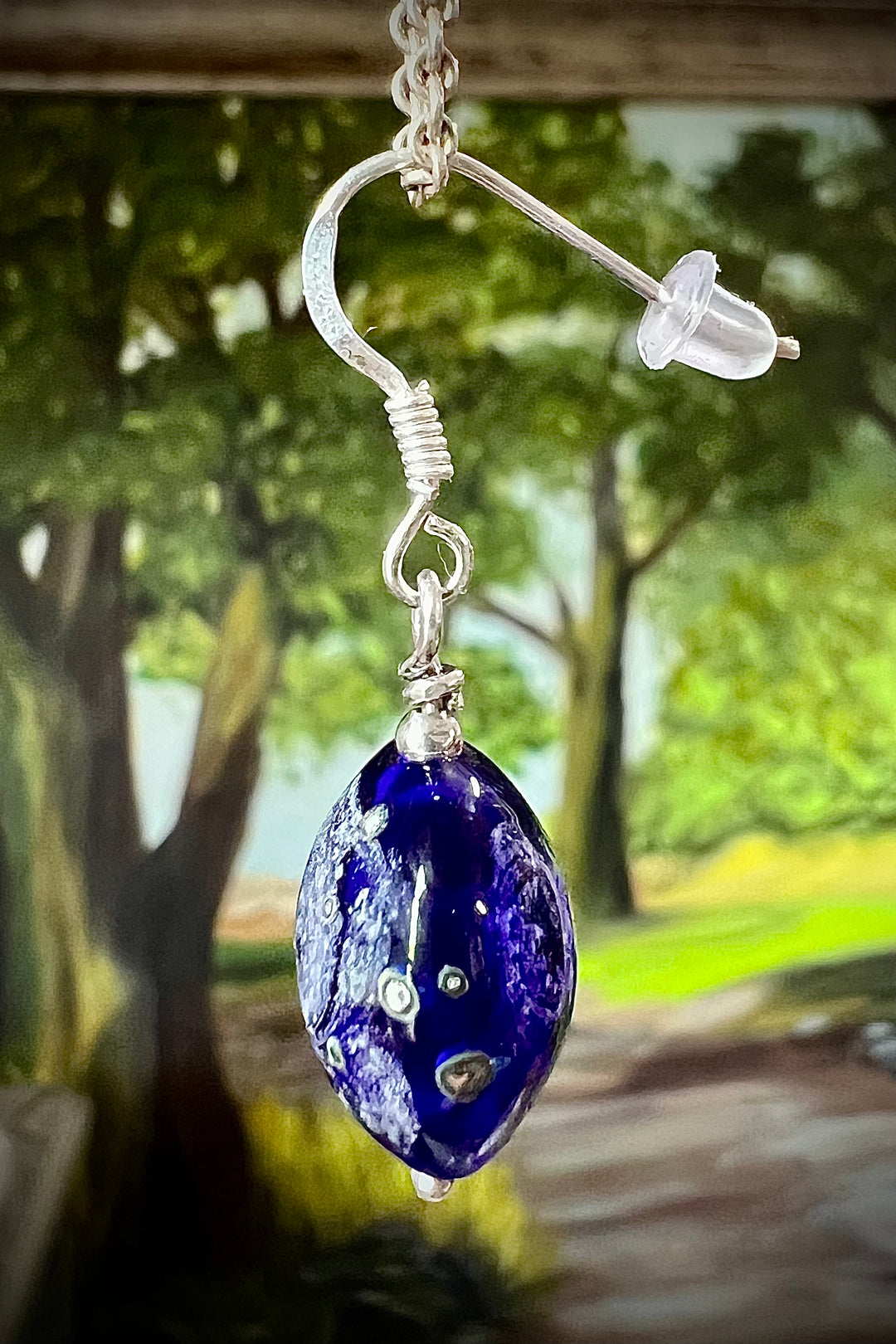 starry galaxy earrings 2