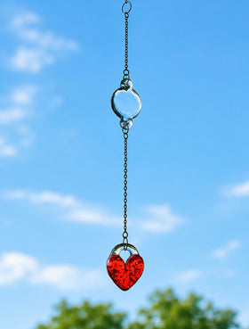 Eternal Light Suncatcher with Cremation Ashes *New*