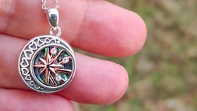 celestial moon and stars pendant video for ashes