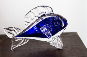 Glass fish with Cremains
