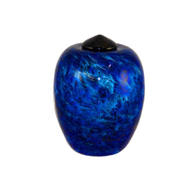 Waterfall Classic Handblown Glass Urn