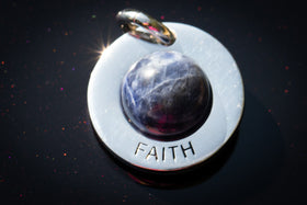 faith word pendant