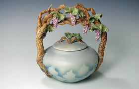 Grapevine Urn Basket