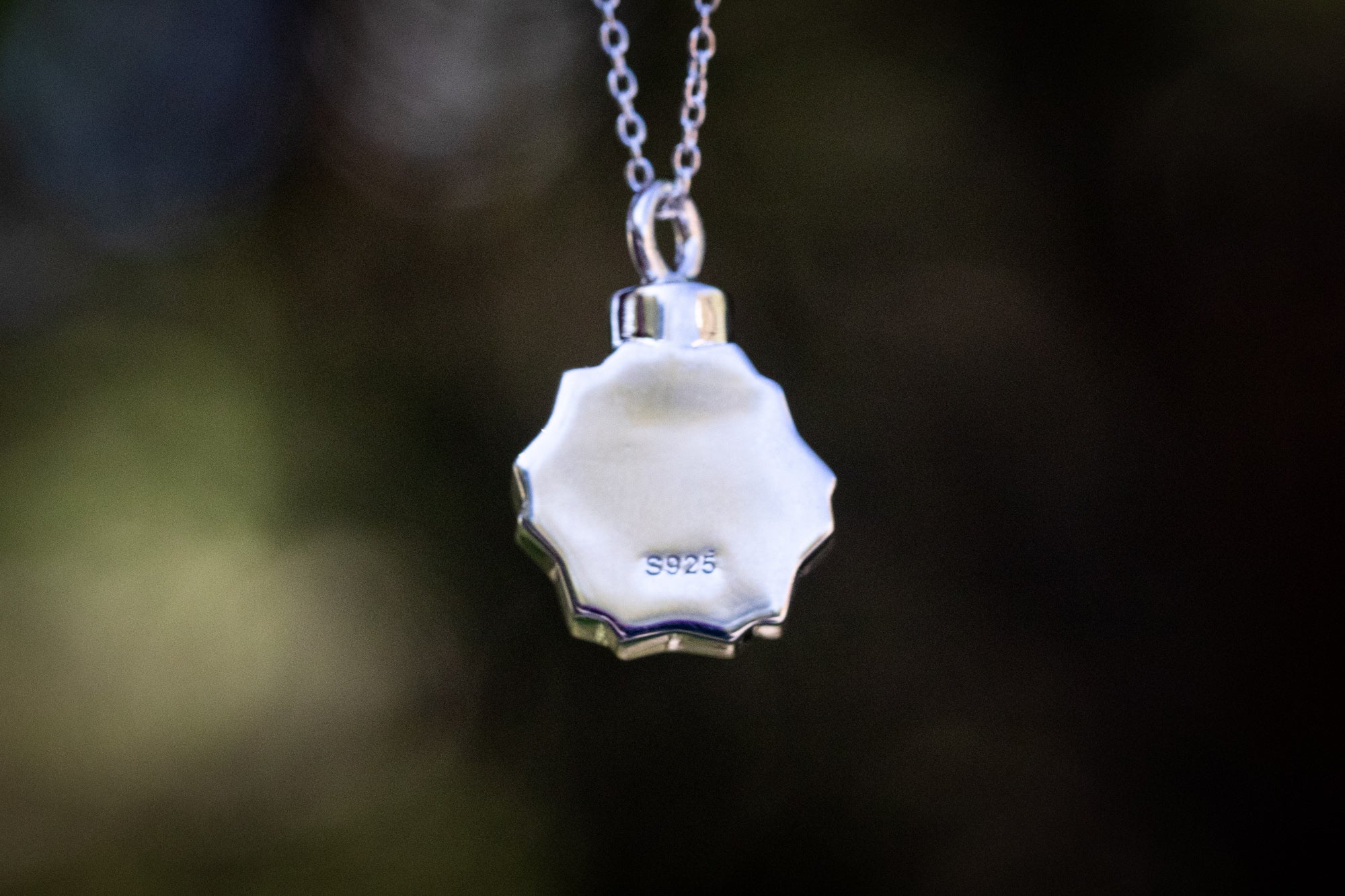 Urn Necklaces for Ashes - Sterling Silver Collection - Ashes in Glass