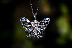 Celtic butterfly urn