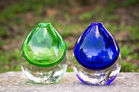 glass keepsake urns