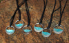 Ocean Wave Pendant with Cremains - Engravable