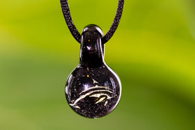 Holographic Dolphin Pendant