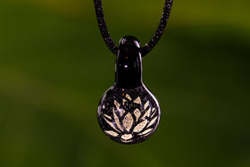Lotus Flower Cremation Jewelry