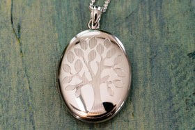 Tree of Life Sterling Silver Locket