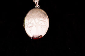 Tree of Life Sterling Silver Locket