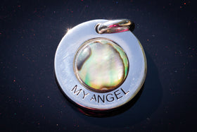 my angel pendant