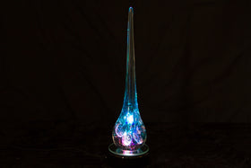 Curly Angel Drop with Cremation Ash - 12