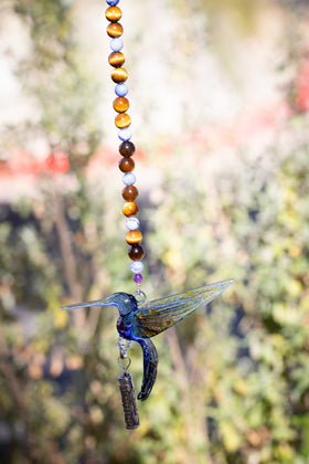 hummingbird with keepsake urn