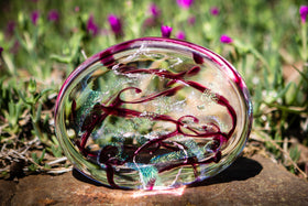 Soul Window - Glass Art with Cremains