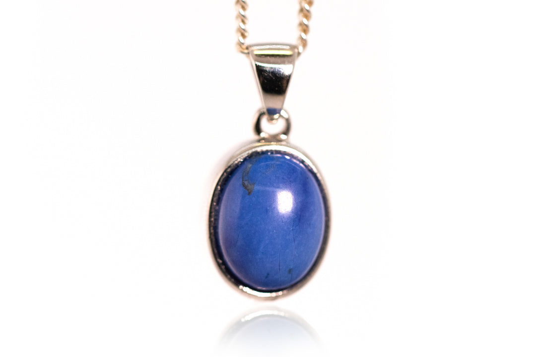 lapis howlite pendant for ashes, necklace for ash, cremation jewelry, Jewelry for Ash, Remembrance jewelry