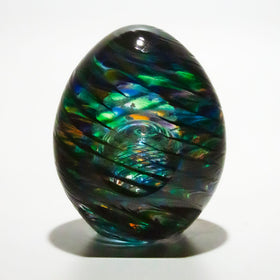 peacock  optic rib egg