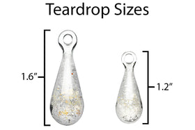 drop pendant size chart