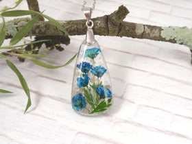 baby's breath pendant