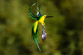 Bee Eater Bird with Silver Keepsake for Ashes