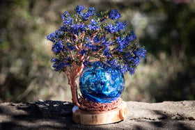 blue wisteria tree of life