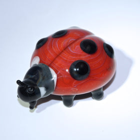 Ladybug Figurine with Cremains