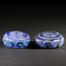 Pinwheel Touchstones with Cremains