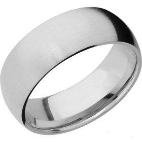 Titanium Ring with Cremation Ash