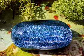 blue sparkle stone