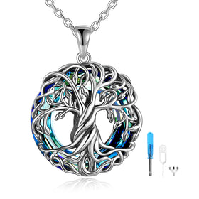 tree of life necklace mockup
