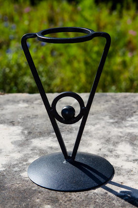 Wrought Iron Triangle Stand
